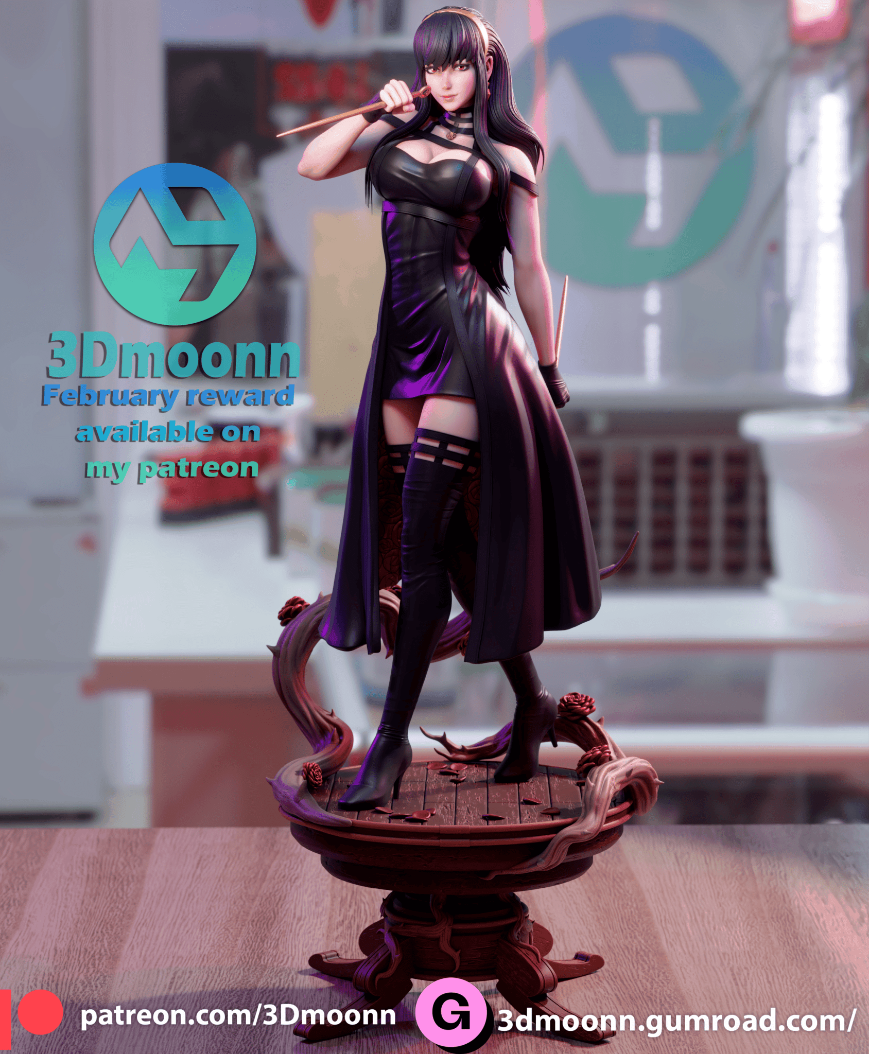 Yor Forger - 3DMoonn - Dark Forge Arts