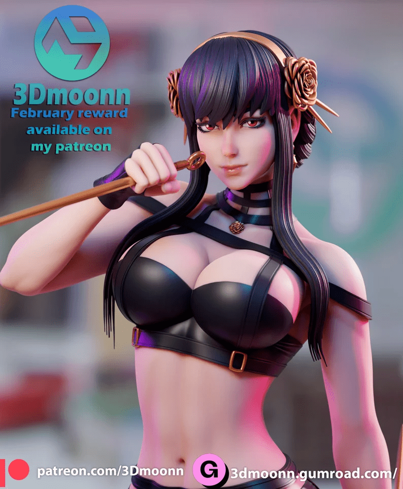 Yor Forger - 3DMoonn - Dark Forge Arts