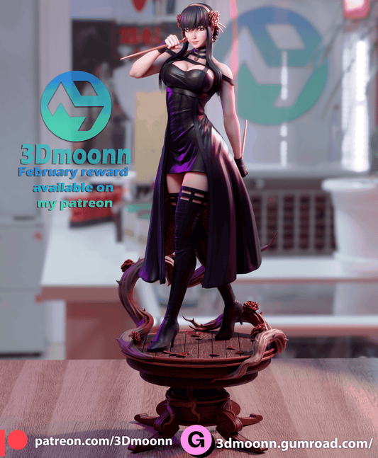 Yor Forger - 3DMoonn - Dark Forge Arts