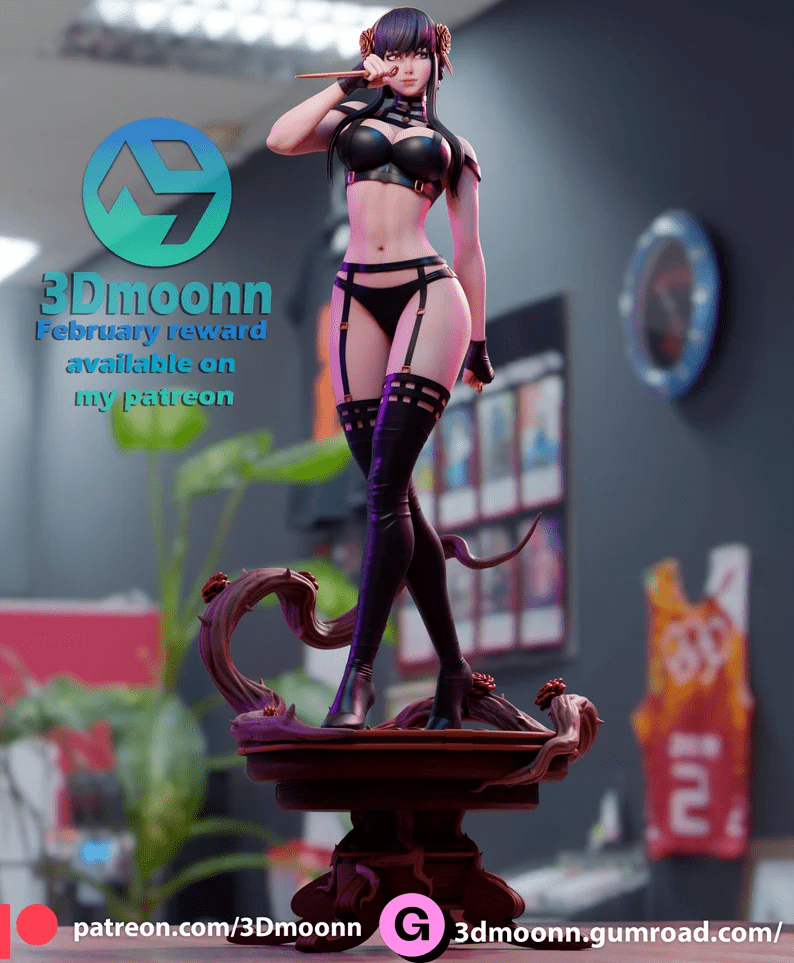 Yor Forger - 3DMoonn - Dark Forge Arts