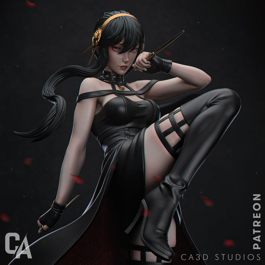Yor Forger - CA 3D Studios - Dark Forge Arts