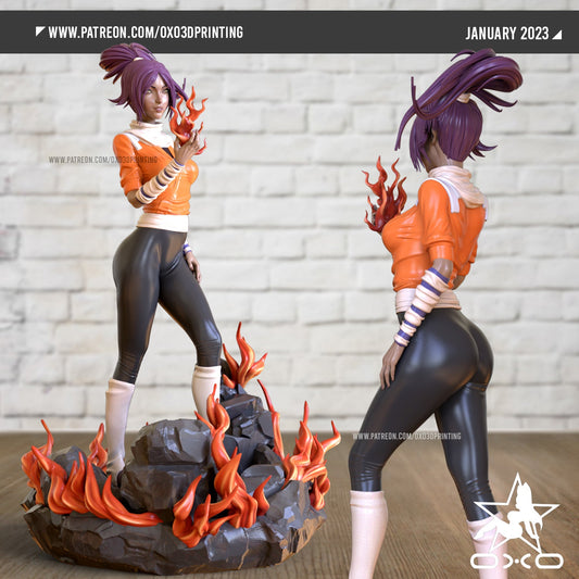 Yoruichi Shihouin - OXO3D - Dark Forge Arts