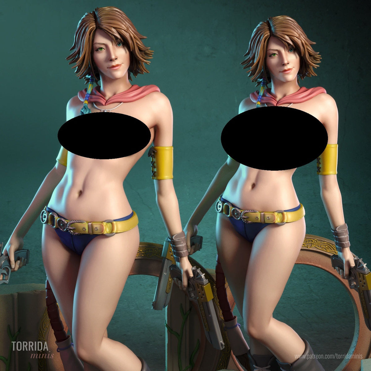 Yuna - Torrida Minis - Dark Forge Arts