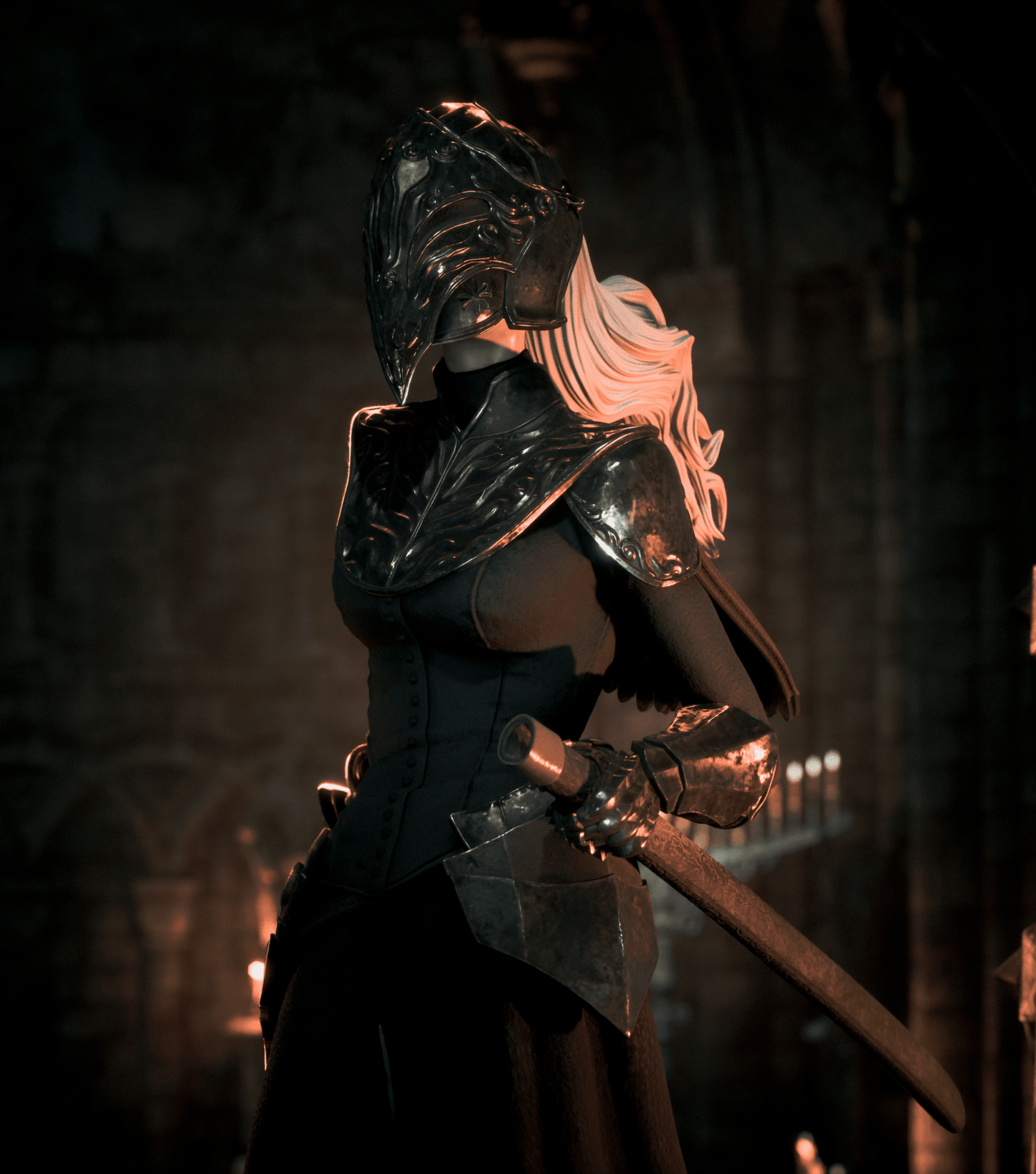 Yuria of Londor - CA 3D Studios - Dark Forge Arts