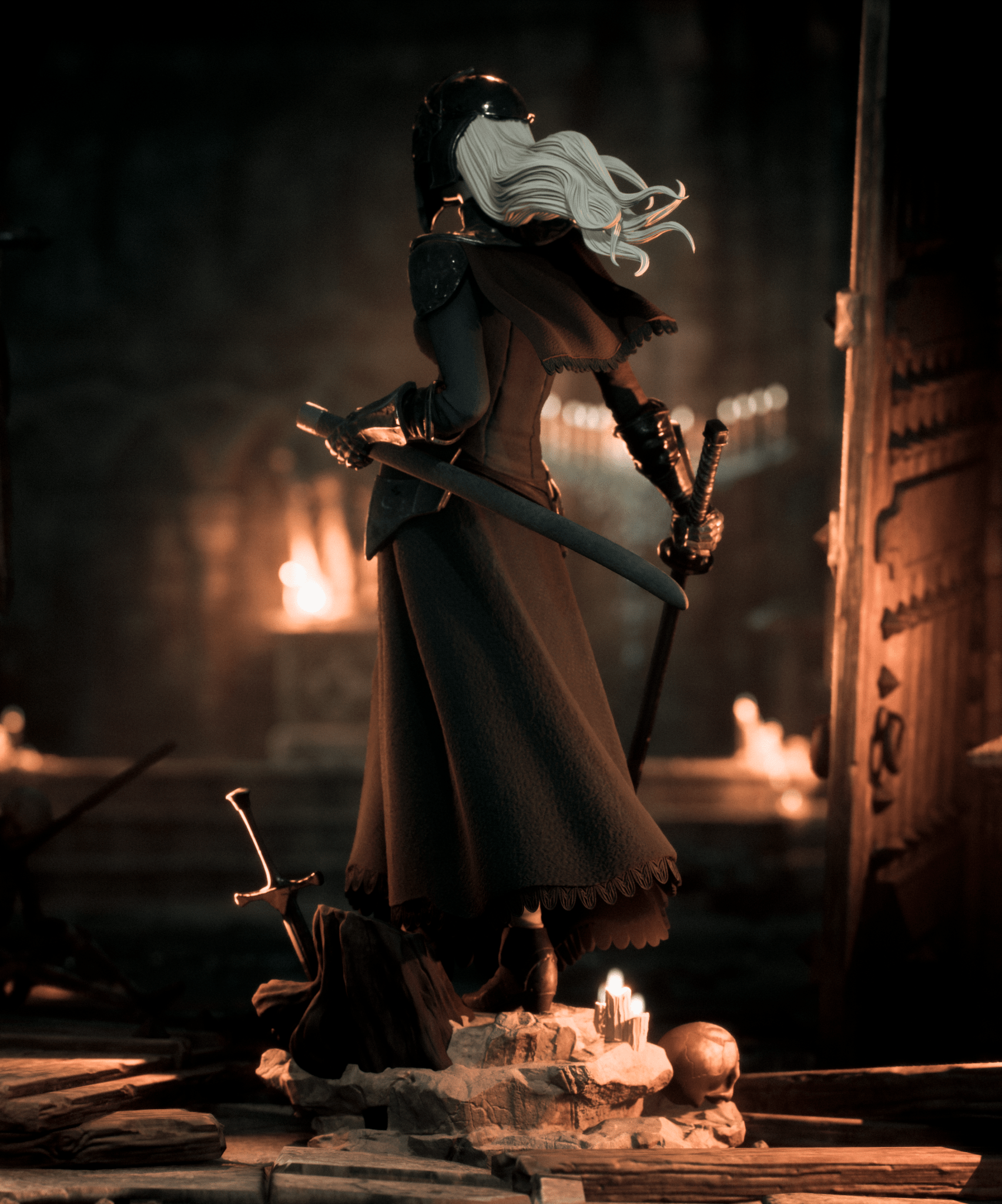 Yuria of Londor - CA 3D Studios - Dark Forge Arts
