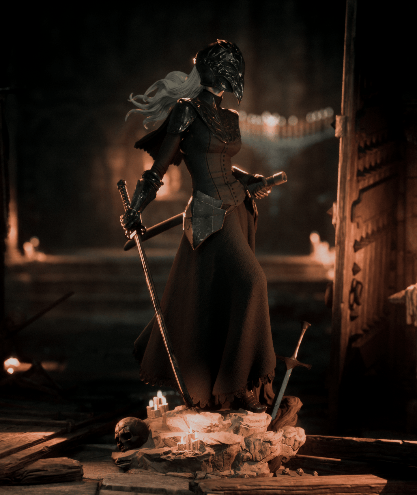 Yuria of Londor - CA 3D Studios - Dark Forge Arts