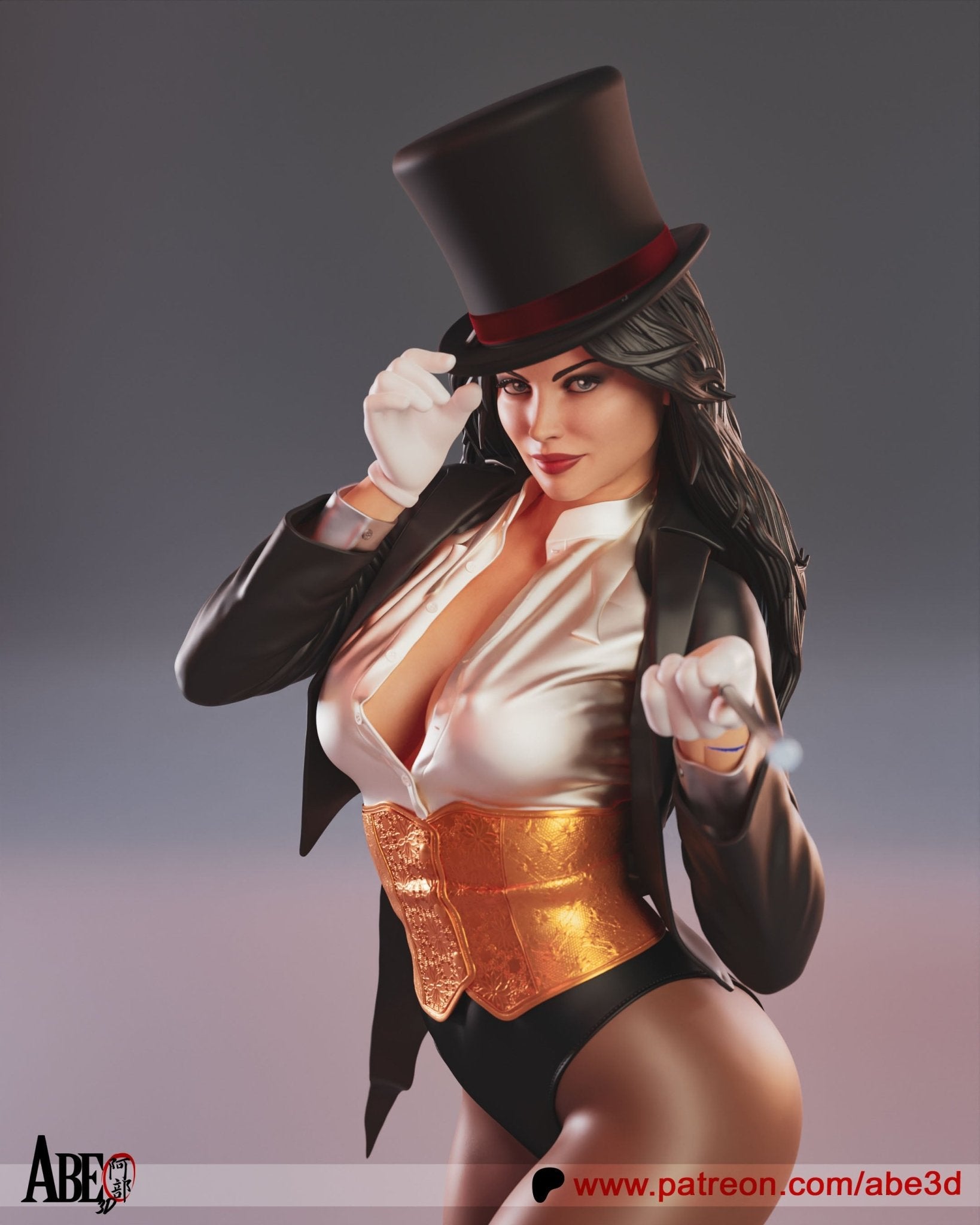 Zatanna - Abe3D - Dark Forge Arts