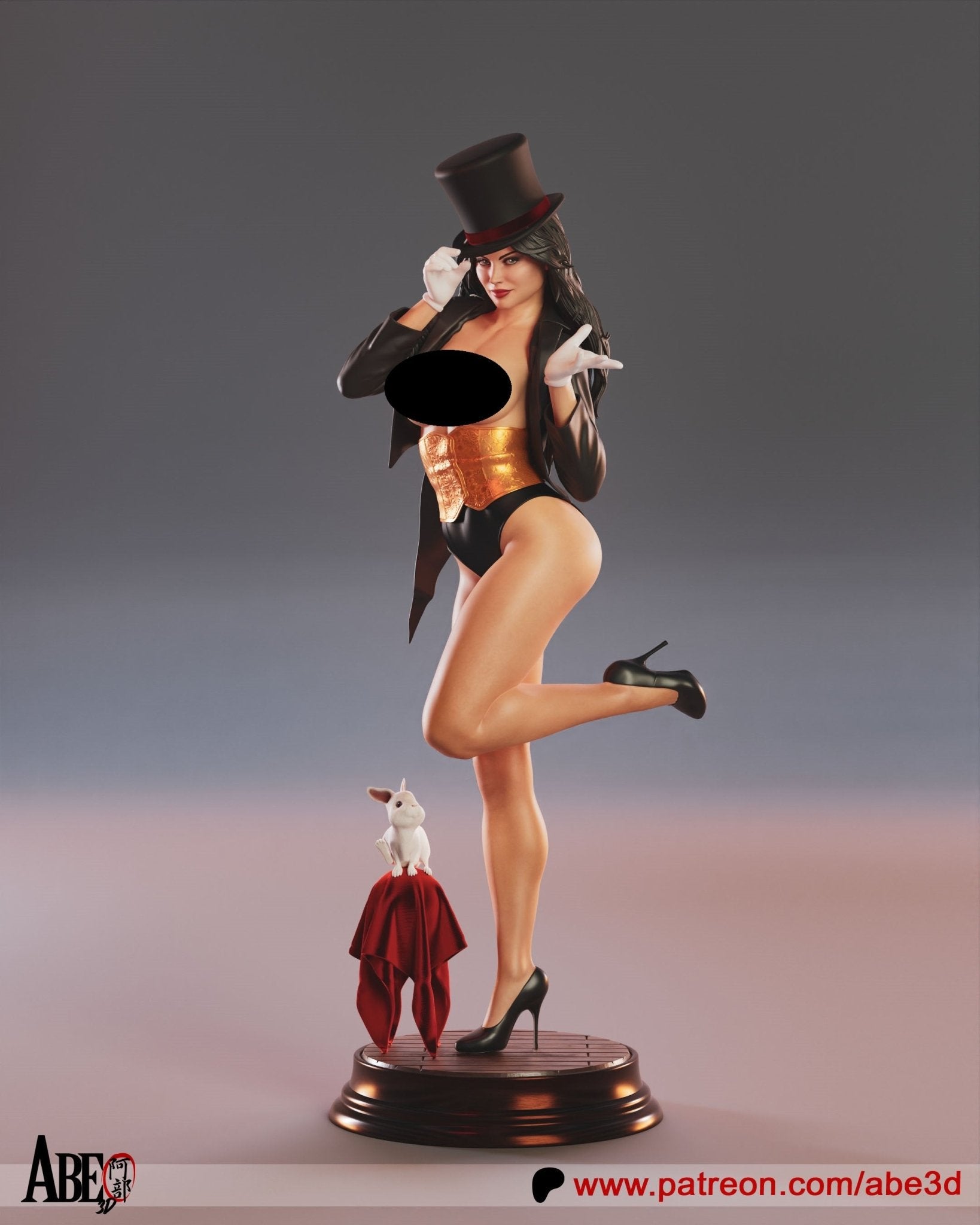 Zatanna - Abe3D - Dark Forge Arts