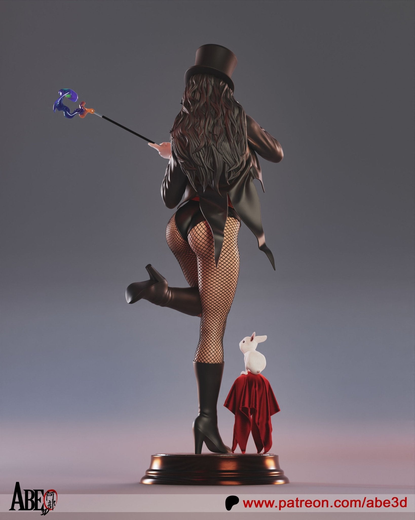 Zatanna - Abe3D - Dark Forge Arts