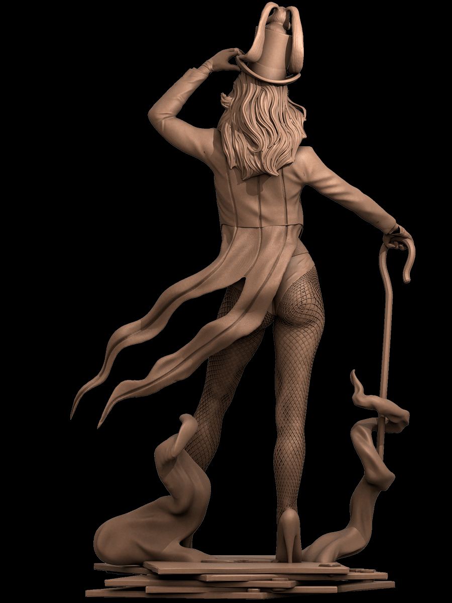 Zatanna - CA 3D Studios - Dark Forge Arts