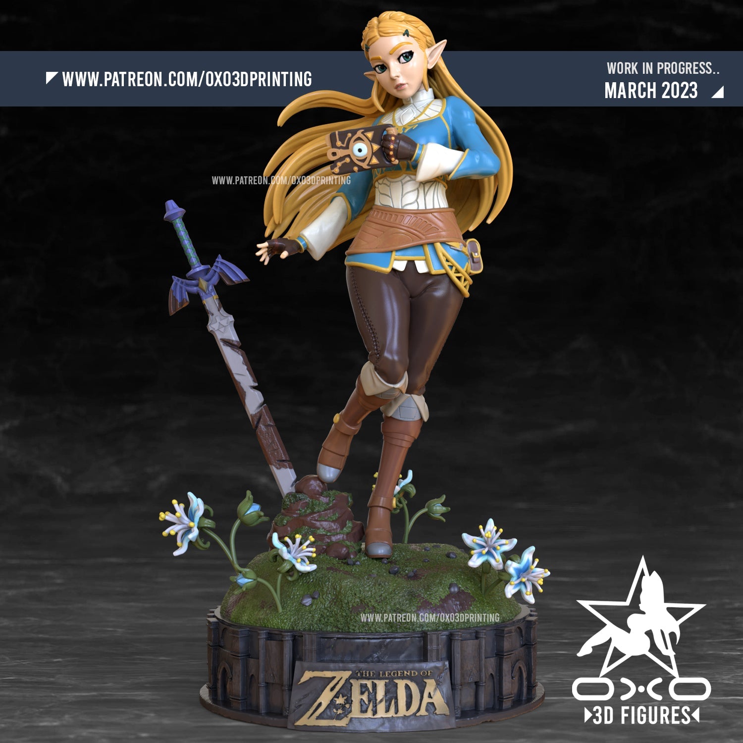 Zelda - OXO3D - Dark Forge Arts