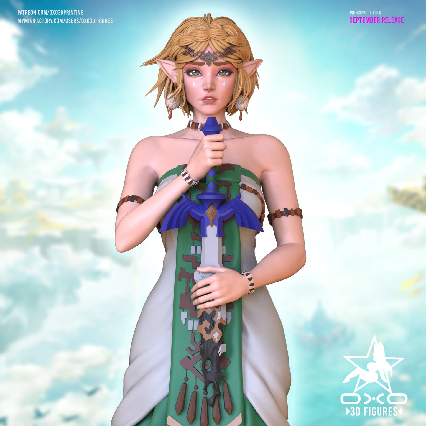 Zelda - Tears of the Kingdom - OXO3D - Dark Forge Arts