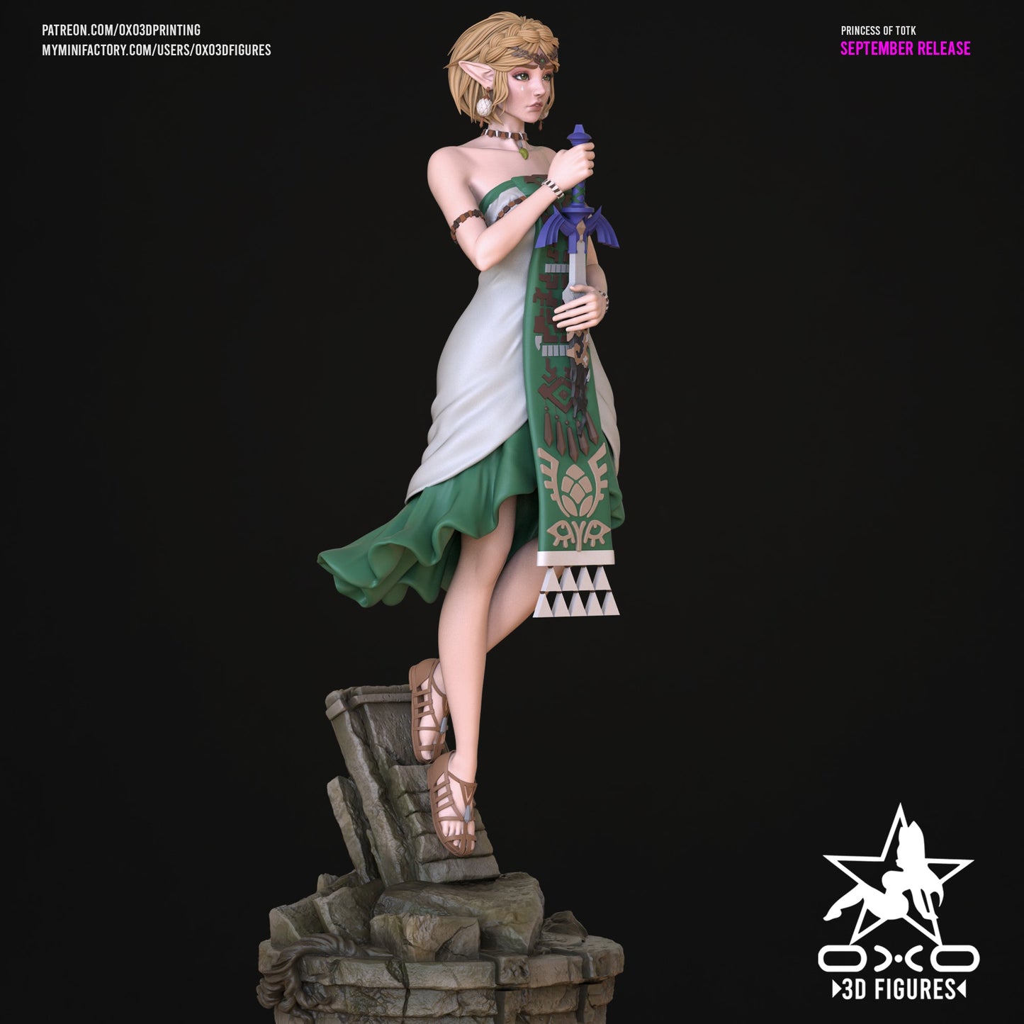 Zelda - Tears of the Kingdom - OXO3D - Dark Forge Arts