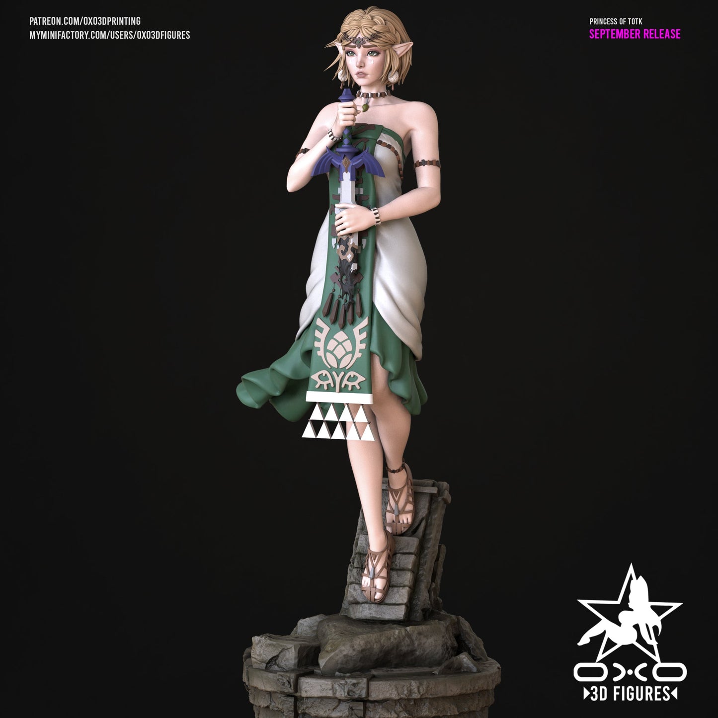 Zelda - Tears of the Kingdom - OXO3D - Dark Forge Arts