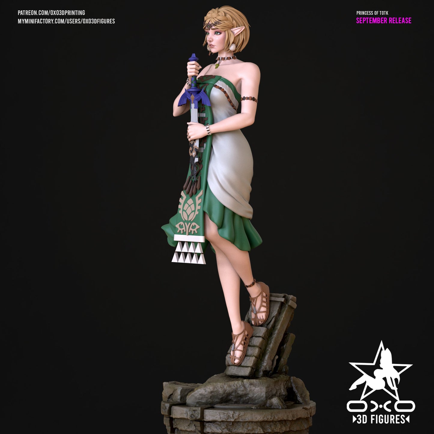 Zelda - Tears of the Kingdom - OXO3D - Dark Forge Arts