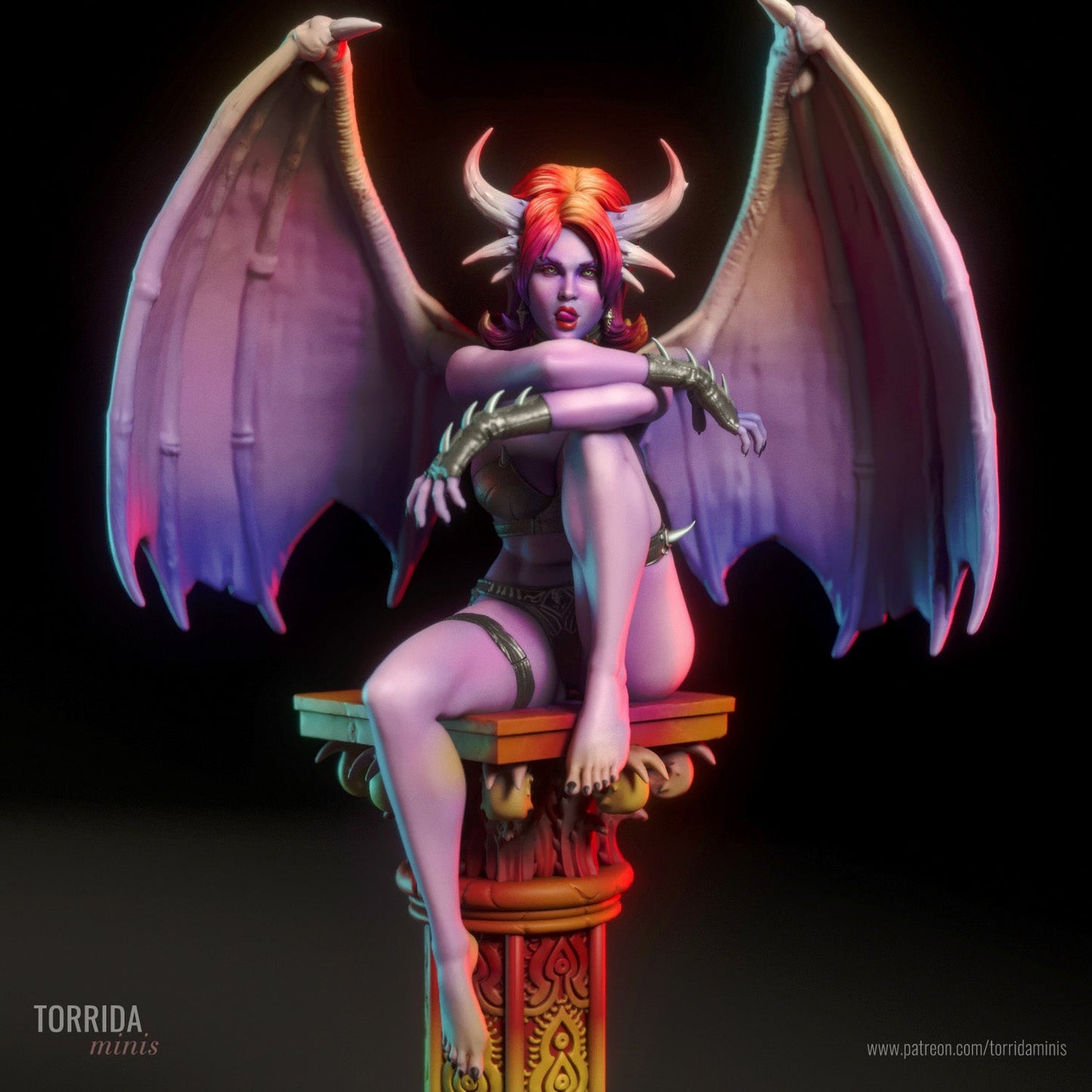 Zissa - Torrida Minis - Dark Forge Arts
