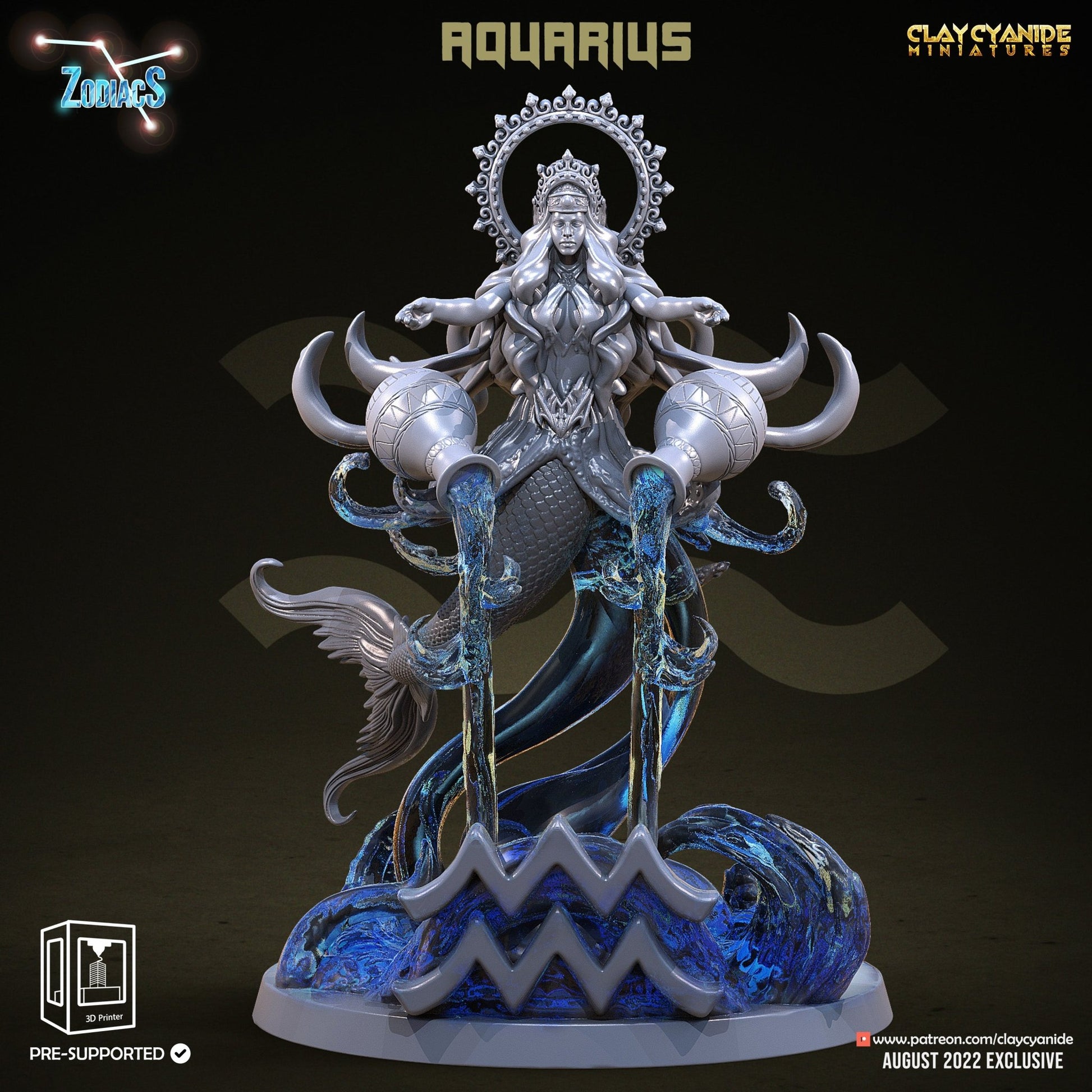Zodiacs - ClayCyanide - Dark Forge Arts