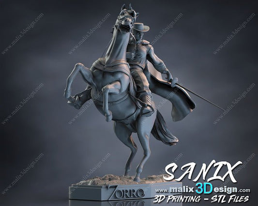 Zorro - Sanix3D - Dark Forge Arts